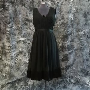 H&M black sleeveless dress size 8
